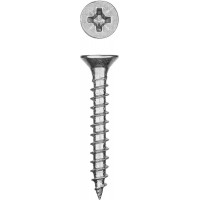 Саморез универсальный 30 x 5.0 мм, белый цинк, 6000 шт СУ-Б ЗУБР 300370-50-030