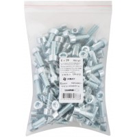 Болт головка - внутренний 6-гранник 8х16 мм DIN 912 100 шт 27614-0