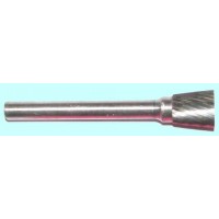 Борфреза тв.спл. с обратным конусом d 6х 7х3х48 10° спиральная насечка (N06 07М03) 