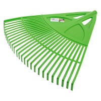 Грабли веерные пластиковые, 620 мм, 27 плоских зубьев, без черенка, Palisad (61709)