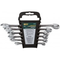 Ключи комбинированные в пластиковом держателе 