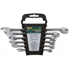 Ключи комбинированные в пластиковом держателе 