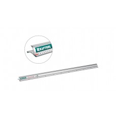 Линейка усиленная алюминиевая 1.0 м со стальной направляющей KRAFT-LINE KRAFTOOL 34275-100