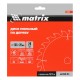 Пильный диск по дереву, 185 х 20 мм, 24 зуба, кольцо 16/20 Matrix Professional (73223)