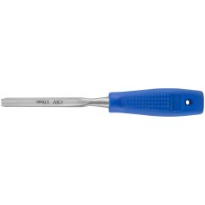 Стамеска CrV полукруглая с пластиковой ручкой 10 мм