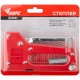 Степлер для узких скоб тип 53 4-8 мм, пластиковый корпус (32081)