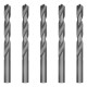 Сверло по металлу, 13 мм, полированное, HSS, 5 шт, цилиндрический хвостовик Matrix