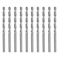 Сверло по металлу, 2.5 мм, полированное, HSS, 10 шт, цилиндрический хвостовик Matrix
