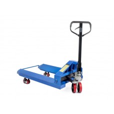 Тележка гидравлическая для рулонов 2500 кг 1150х1150 мм полиуретановые колеса TOR ZT (11802529)
