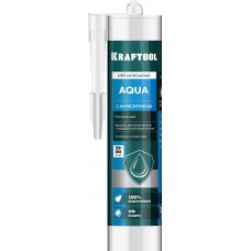 Водостойкий монтажный клей AQUA, 310 мл, белый KRAFTOOL 41345_z01