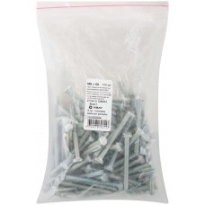 Болт 6-гранная головка (полная резьба) М6 х 60 100 шт DIN933 Фасовка (27160-0)