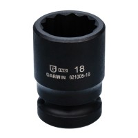 Головка торцевая ударная 18 мм, 1/2