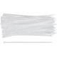 Хомуты нейлоновые для проводов, белые 100 шт., 4,8х250 мм (60255М)