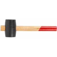 Киянка резиновая, деревянная ручка 45 мм ( 230 гр )