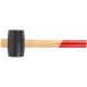 Киянка резиновая, деревянная ручка 45 мм ( 230 гр )
