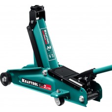 Домкрат подкатной 2.2 т, 130 - 375 мм с увеличенным подъемом RIGID KRAFTOOL 43452-2