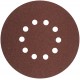 Круги шлифовальные с отверстиями (липучка), алюминий-оксидные, 225 мм, 5 шт. Р 40 (39892)