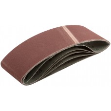 Ленты шлифовальные бесконечные, водостойкие, на тканевой основе, 5 шт., 75х533 мм Р 240 (39699)