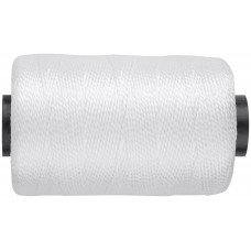 Шнур разметочный капроновый 1,5 мм х 400 м, белый (04713)