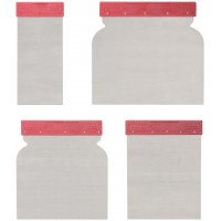 Шпатели металлические, набор 4 шт.(