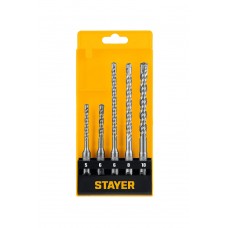 Набор буров SDS-plus HERCULES-4Х STAYER 5шт 29290-H5  