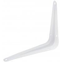 Уголок-кронштейн белый 100х125 мм (0,7 мм) (66011)