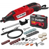 Гравер электрический 160 Вт, d 3.2 мм, 41 предмет, в кейсе ЗУБР ЗГ-160 КН41