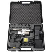 Пресс-инструмент электрический для развальцовки труб ШиреФит 14 - 32 мм, в пластиковом кейсе ЗУБР 51615