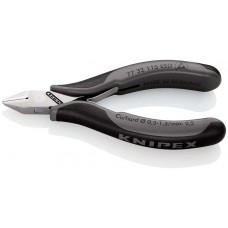 Бокорезы для электроники ESD, острая головка, 115 мм, 2-комп антистатические ручки (KN-7732115ESD)