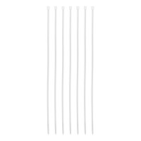 Хомуты, 300 x 3.6 мм, пластиковые, белые, 100 шт Сибртех (45531)