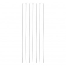 Хомуты, 300 x 3.6 мм, пластиковые, белые, 100 шт Сибртех (45531)