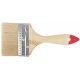 Кисть флейцевая Стандарт, натур.светлая щетина, деревянная ручка 4 (100 мм) (01038)