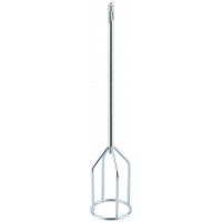 Миксер для строительных смесей повышенной вязкости оцинкованный, хвостовик SDS-PLUS 80х400 мм (04209)