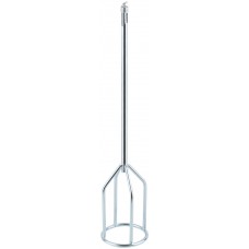 Миксер для строительных смесей повышенной вязкости оцинкованный, хвостовик SDS-PLUS 80х400 мм (04209)