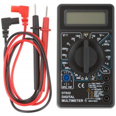 Мультиметр 0,1 мВ-1000 В; 0,1 В-750 В; 1 мкА-10 А; 0,1 Ом-2 МОм; коробка (80615)