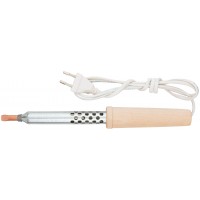 Паяльник 220 В, деревянная ручка 100 Вт (60510)