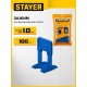 STAYER СВП TileFix, 1,0 мм, 100 шт, система выравнивания плитки ?ворота? (33845-100)