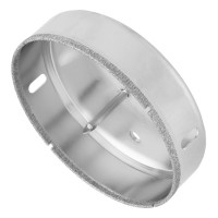 Сверло по керамической плитке и стеклу, 110 х 55 мм, шестигранный хвостовик, с центрующим сверлом Сибртех (72734)