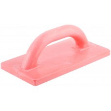 Терка полиуретановая облегченная красная 120х240 мм (05443)