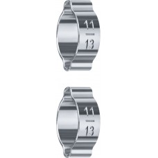 Хомут обжимной 11–13 мм, 2 шт ЗУБР Профессионал 64929-11-13