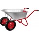 Садово-строительная тачка 90 л, 180 кг, двухколесная, пневматические колеса ЗУБР Т-21 39952
