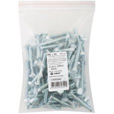 Болт 6-гранная головка (полная резьба) М6 х 45 100 шт DIN933 Фасовка (27145-0)