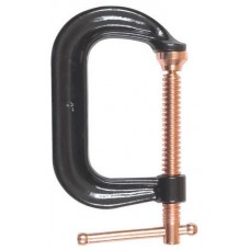 CDF406C Струбцина C-образная 150/100, 18 кН, медное покрытие винта (BE-CDF406C)