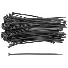 Хомуты нейлоновые, черные д/проводов 100 шт., 120x2,5 мм (60389)