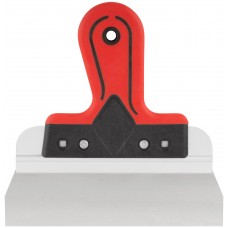 Шпатель фасадный Профи, нержавеющая сталь, прорезиненная ручка 200 мм (06422)