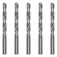 Сверло по металлу, 10.5 мм, полированное, HSS, 5 шт, цилиндрический хвостовик Matrix