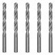 Сверло по металлу, 10.5 мм, полированное, HSS, 5 шт, цилиндрический хвостовик Matrix