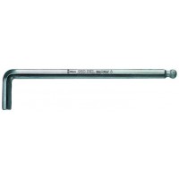 Г-образный ключ 10 x 219 мм хром с шаром серия 950 PKL Wera WE-022066