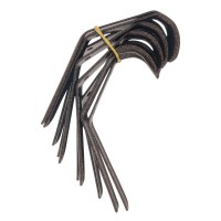 Крючок-вешалка №4, антик медь, 10 шт, (Металлист) (91597)