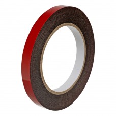 Лента клейкая на вспененной основе, двусторонняя черная усиленная, 12 мм х 5 м Matrix (89083)